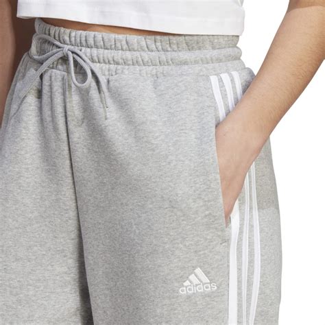 adidas damen essentials 3-streifen open hem trainingshose kurz|Essentials 3.